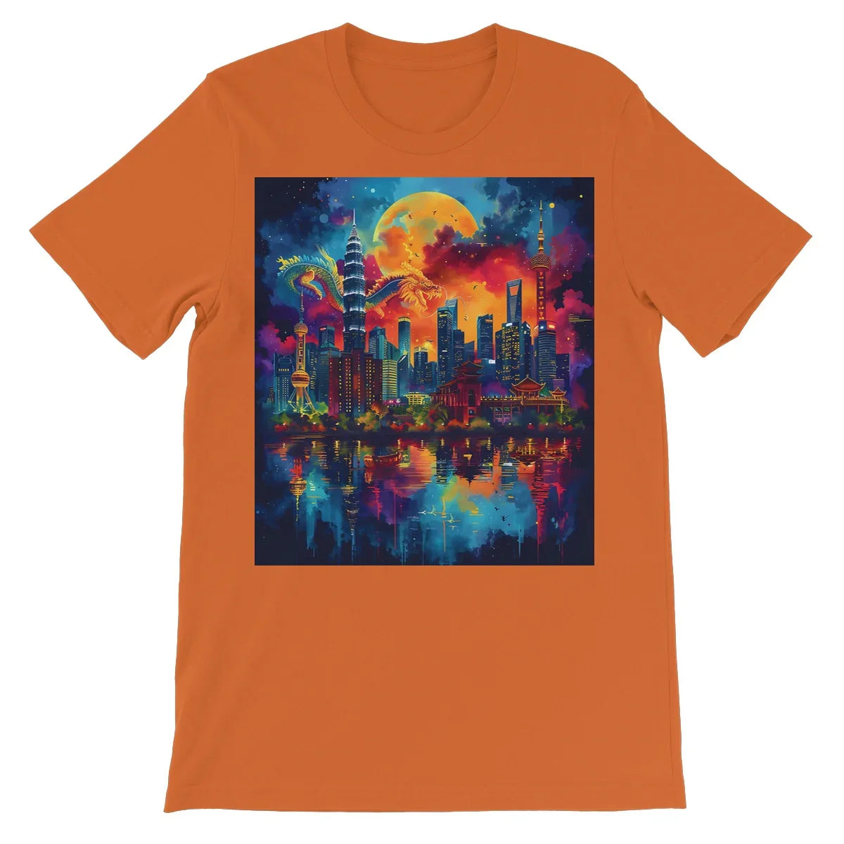 2024 Year Of The Dragon Celebration Unisex Short Sleeve T-Shirt - D'Sare