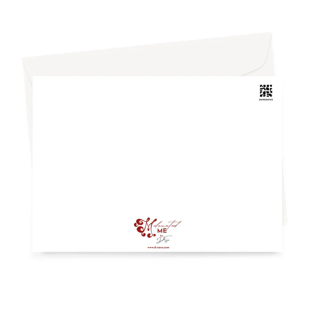 Grand Solar Return Leopard Luxe Lady Glamorous Empress  Greeting Card - D'Sare