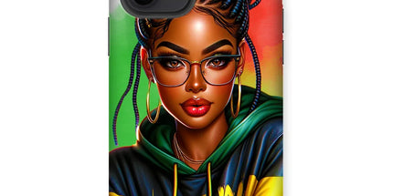 Irie Island Girl Tough Phone Case by Prodigi