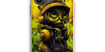 Lunar Explorer Pup | Intergalactic Canine Adventurer - Cosmic Voyage Sci-Fi Enthusiasts Eco Phone Case by D'Sare