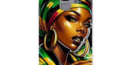 Gift For Her Rasta Queen Street Black Women Gift Snap Phone Case - D'Sare