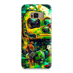 Mechanical Muse: Vibrant Graffiti Odyssey in Surreal Auto Wonderland Snap Phone Case - D'Sare