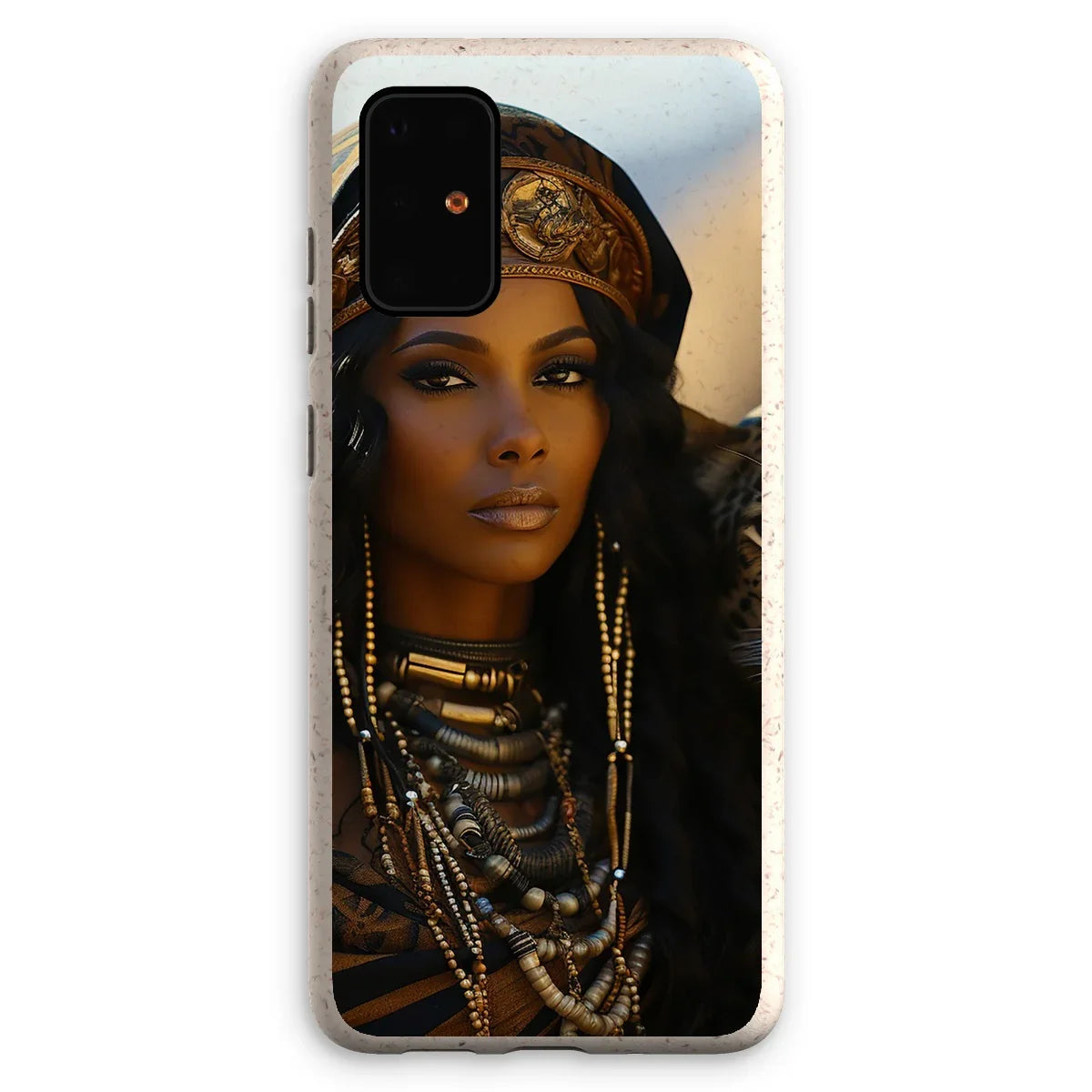 Blue Empress and The Majestic Leopard Eco Phone Case - D'Sare