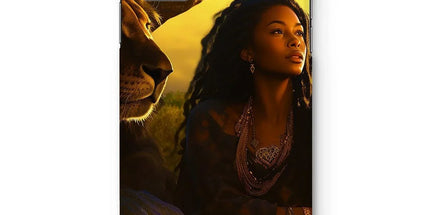 Empress Divine: The Black Feminine & Lion of Judah Legacy Snap Phone Case by Prodigi