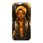 Autum Days Cute Black Girl MelanatedMe Tough Phone Case - D'Sare