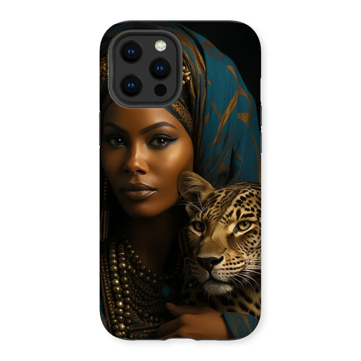 Leopard Luxe Lady Glamorous Empress  Tough Phone Case - D'Sare