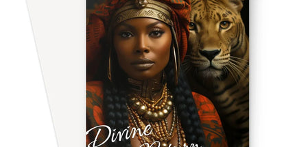 Divine Solar Return Greeting Card - D'Sare