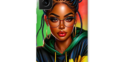 Irie Island Girl Snap Phone Case by Prodigi