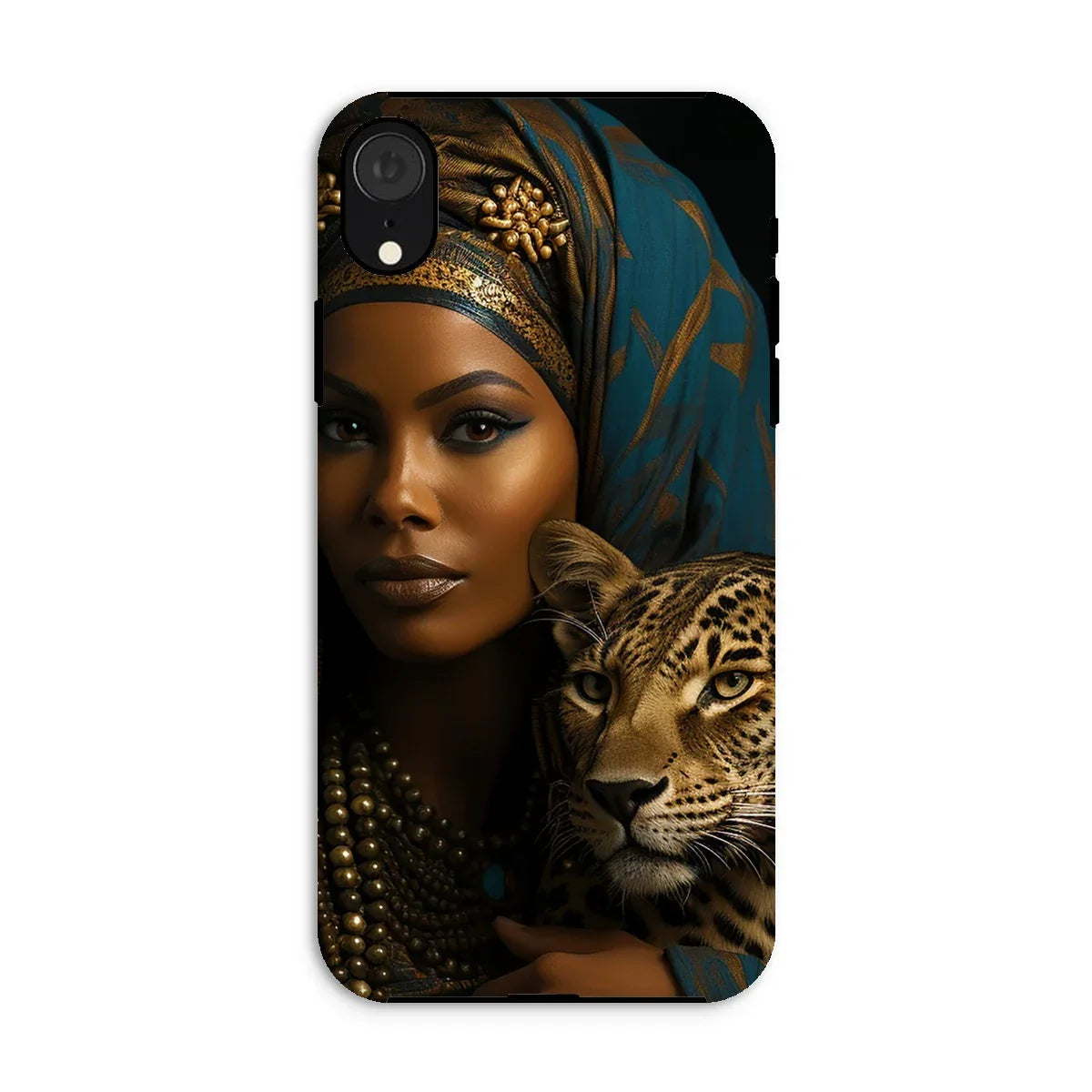 Leopard Luxe Lady Glamorous Empress  Tough Phone Case - D'Sare