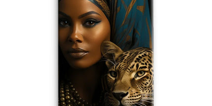 Leopard Luxe Lady Glamorous Empress Snap Phone Case by Prodigi
