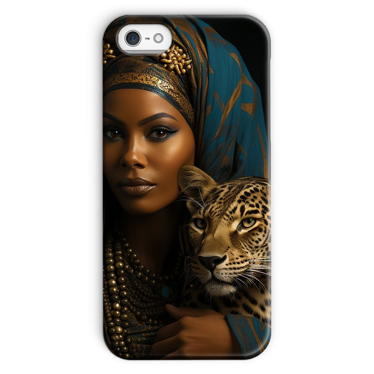 Leopard Luxe Lady Glamorous Empress  Snap Phone Case
