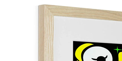 Graffiti Green and Yellow Abstract: A Dive into Vibrant Urban Art Framed & Mounted Print by Prodigi