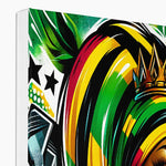 Gift For Her Rasta Queen Street Black Women Gift Eco Canvas - D'Sare