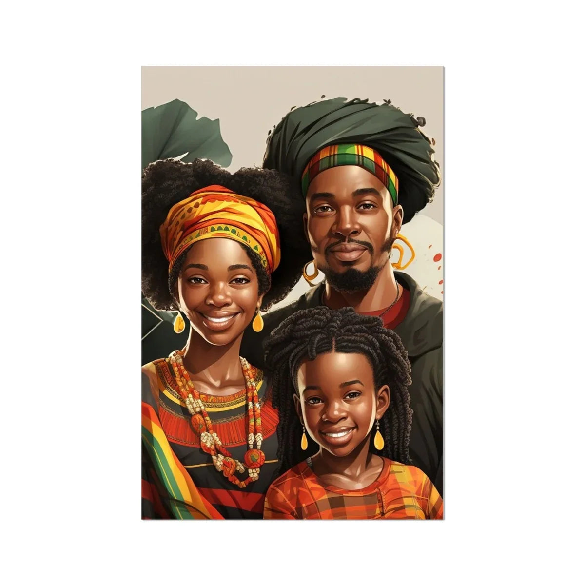 Blessed Kwanzaa Rolled Eco Canvas - D'Sare