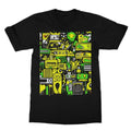 Graffiti Green and Yellow Abstract: A Dive into Vibrant Urban Art Softstyle T-Shirt by Prodigi