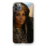 Blue Empress and The Majestic Leopard Snap Phone Case - D'Sare