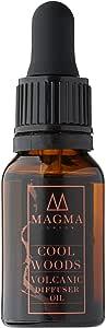Lava Stone Diffuser - Volcanic Rocks Essential Oils Diffuser - Cool Woods Home Fragrance - Long Lasting Organic Aroma Stones - Magma London - D'Sare 