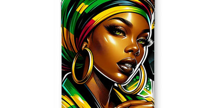 Gift For Her Rasta Queen Street Black Women Gift Snap Phone Case - D'Sare