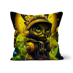 Lunar Explorer Pup | Intergalactic Canine Adventurer - Cosmic Voyage Sci-Fi Enthusiasts Cushion - D'Sare