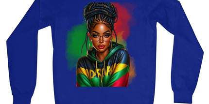Irie Island Girl Crew Neck Sweatshirt by Prodigi