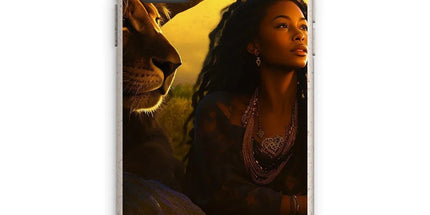 Empress Divine: The Black Feminine & Lion of Judah Legacy Eco Phone Case by Prodigi