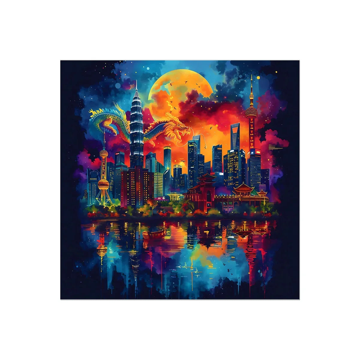 2024 Year Of The Dragon Celebration Temporary Tattoo - D'Sare