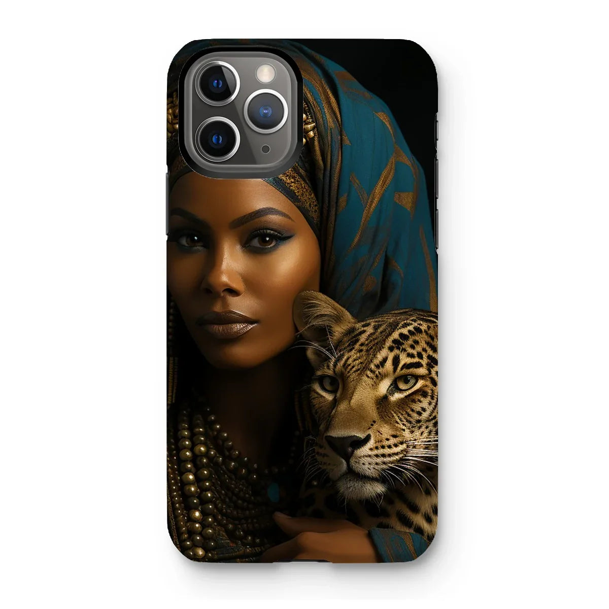 Leopard Luxe Lady Glamorous Empress  Tough Phone Case - D'Sare