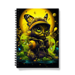 Lunar Explorer Pup | Intergalactic Canine Adventurer - Cosmic Voyage Sci-Fi Enthusiasts Notebook - D'Sare