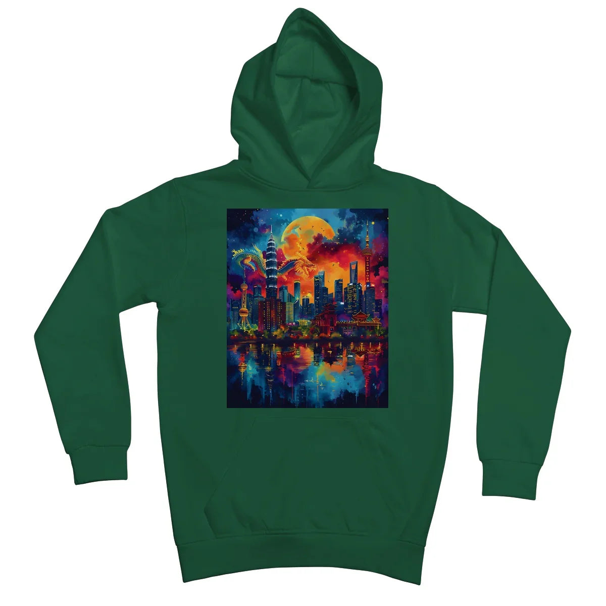 2024 Year Of The Dragon Celebration Kids Hoodie - D'Sare
