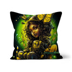 Urban Jungle Metamorphosis Muse Luminous Butterfly Queen Cushion