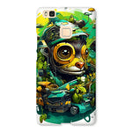 Nature's Resilience: Surreal Auto-Forest Artwork - Whimsical Raccoon and Greenery Infused Car  Snap Phone Case - D'Sare