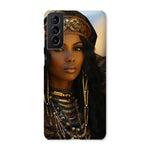 Blue Empress and The Majestic Leopard Snap Phone Case - D'Sare