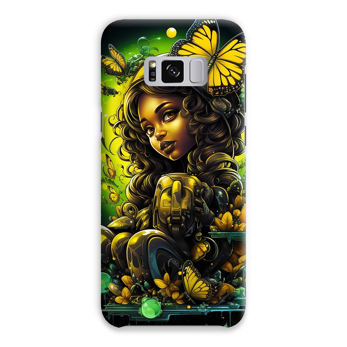 Urban Jungle Metamorphosis Muse Luminous Butterfly Queen Snap Phone Case