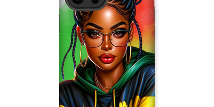 Irie Island Girl Tough Phone Case by Prodigi