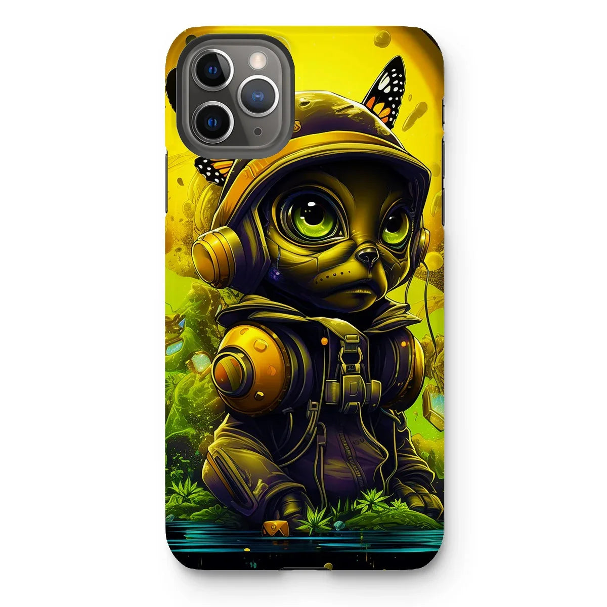 Lunar Explorer Pup | Intergalactic Canine Adventurer - Cosmic Voyage Sci-Fi Enthusiasts Tough Phone Case - D'Sare