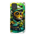 Nature's Resilience: Surreal Auto-Forest Artwork - Whimsical Raccoon and Greenery Infused Car  Snap Phone Case - D'Sare