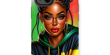 Irie Island Girl Tough Phone Case by Prodigi