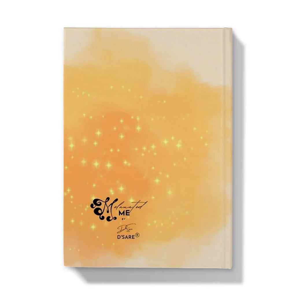 Autum Days Cute Black Girl MelanatedMe Hardback Journal - D'Sare