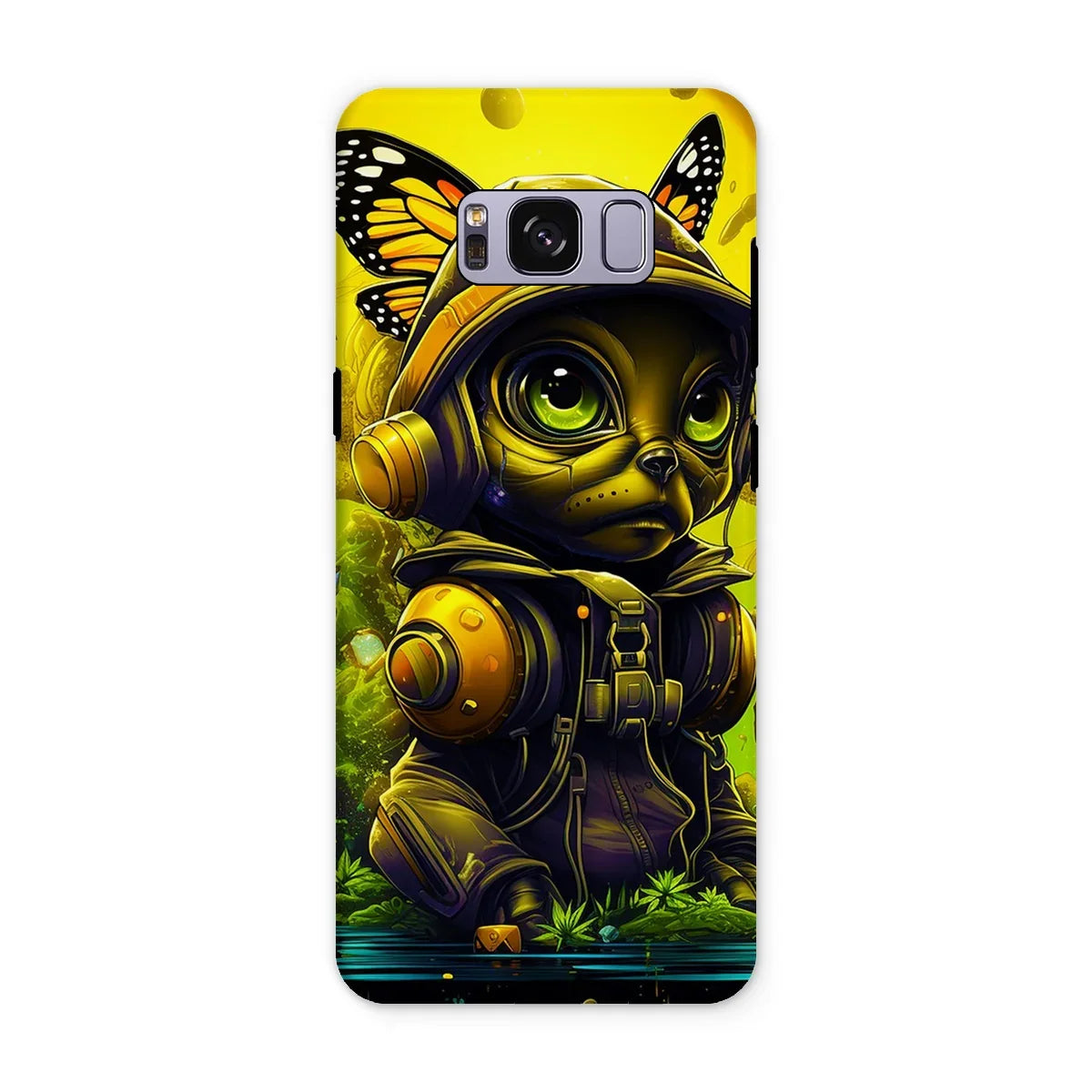 Lunar Explorer Pup | Intergalactic Canine Adventurer - Cosmic Voyage Sci-Fi Enthusiasts Tough Phone Case - D'Sare