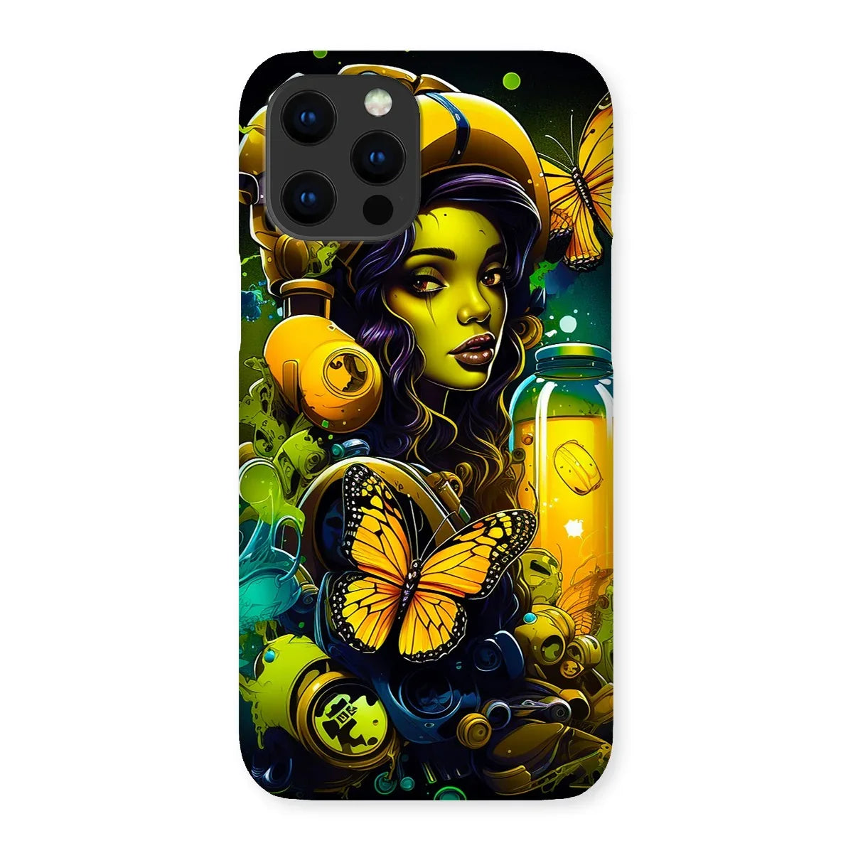 Bioluminescent Dreams | Monarch Butterfly Alchemist | Vibrant Fantasy  Snap Phone Case - D'Sare