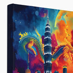 2024 Year Of The Dragon Celebration Canvas