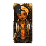 Autum Days Cute Black Girl MelanatedMe Snap Phone Case - D'Sare 