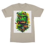 Graffiti Odyssey Surreal Urban Jungle Car Junk Yard Softstyle T-Shirt - D'Sare