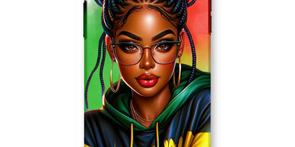 Irie Island Girl Snap Phone Case by Prodigi