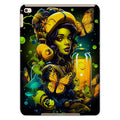 Bioluminescent Dreams | Monarch Butterfly Alchemist | Vibrant Fantasy Tablet Cases by D'Sare