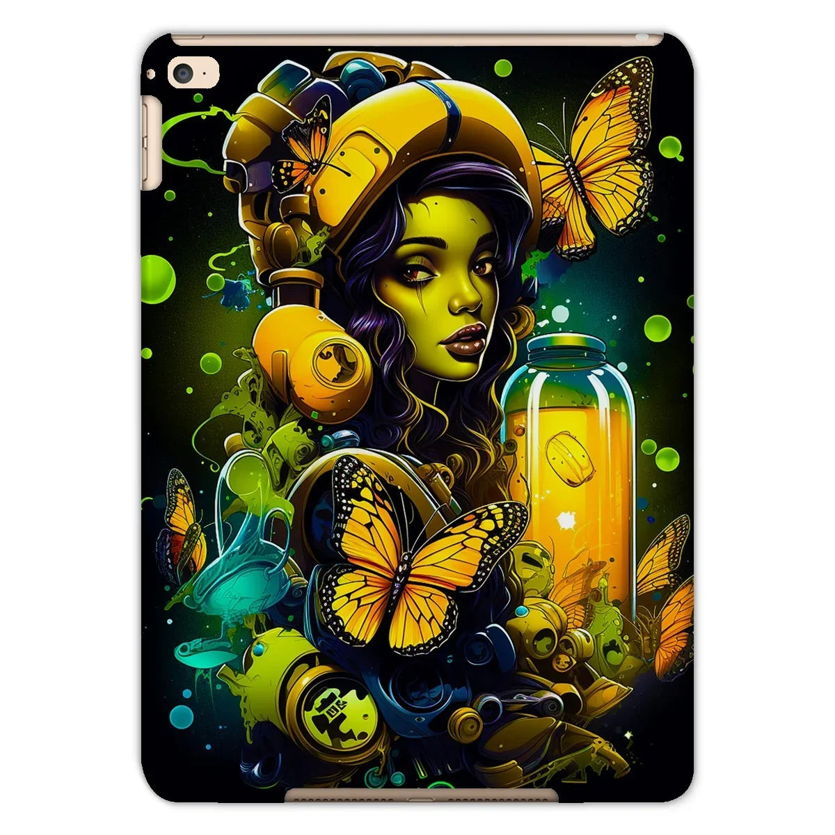 Bioluminescent Dreams | Monarch Butterfly Alchemist | Vibrant Fantasy  Tablet Cases - D'Sare