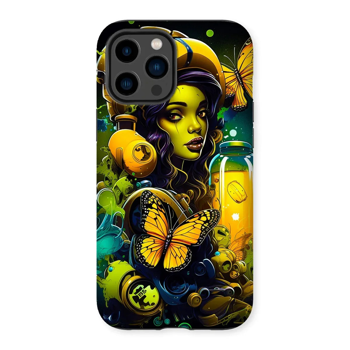 Bioluminescent Dreams | Monarch Butterfly Alchemist | Vibrant Fantasy  Tough Phone Case - D'Sare