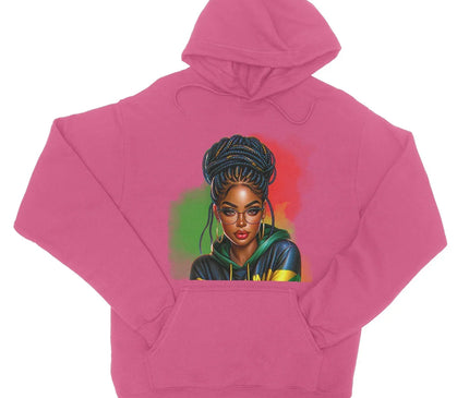 Irie Island Girl  College Hoodie - D'Sare