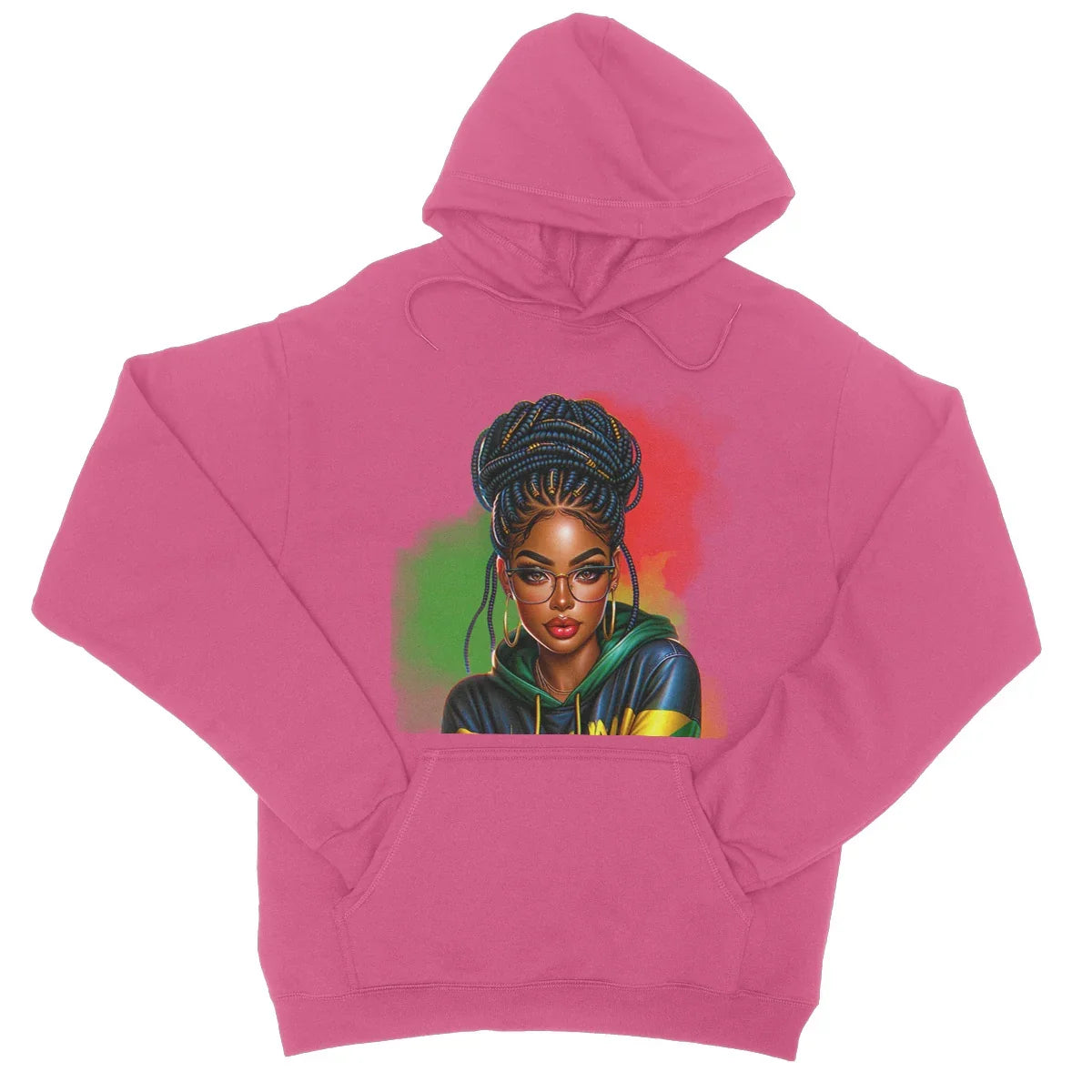 Irie Island Girl  College Hoodie - D'Sare