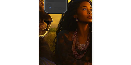Empress Divine: The Black Feminine & Lion of Judah Legacy Snap Phone Case by Prodigi